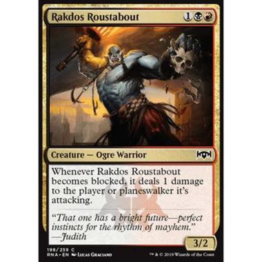Rakdos Roustabout - Manovale Rakdos - [RNA] [NM] [Foil]