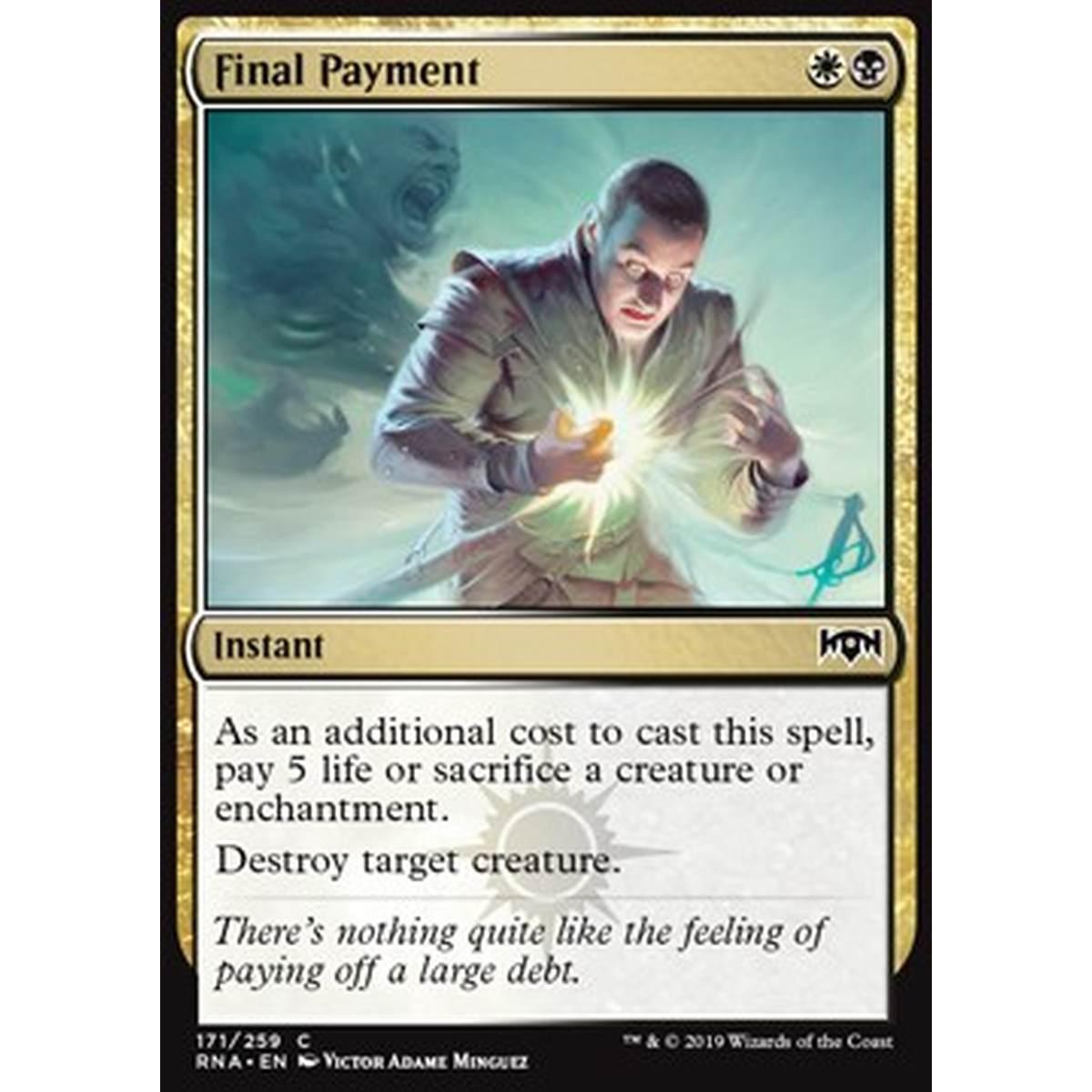 Final Payment - Pagamento Definitivo - [RNA] [NM] [Foil]