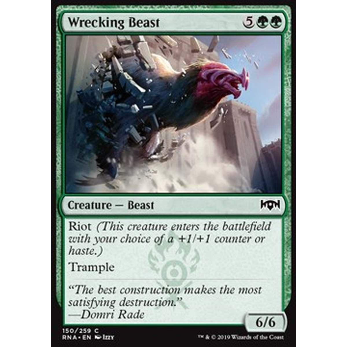 Wrecking Beast - Bestia Demolitrice - [RNA] [NM] [Foil]
