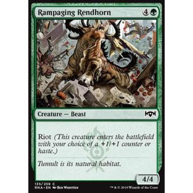 Rampaging Rendhorn - Spaccacorno Infuriato - [RNA] [NM] [Foil]