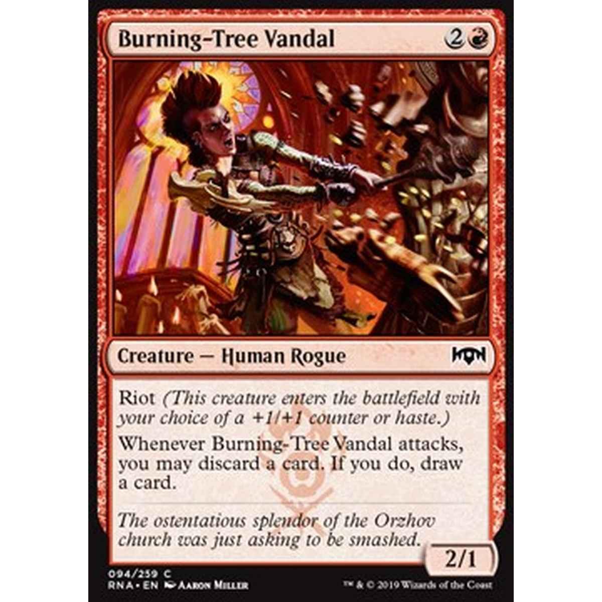 Burning-Tree Vandal - Vandala Brucia-Albero - [RNA] [NM] [Foil]