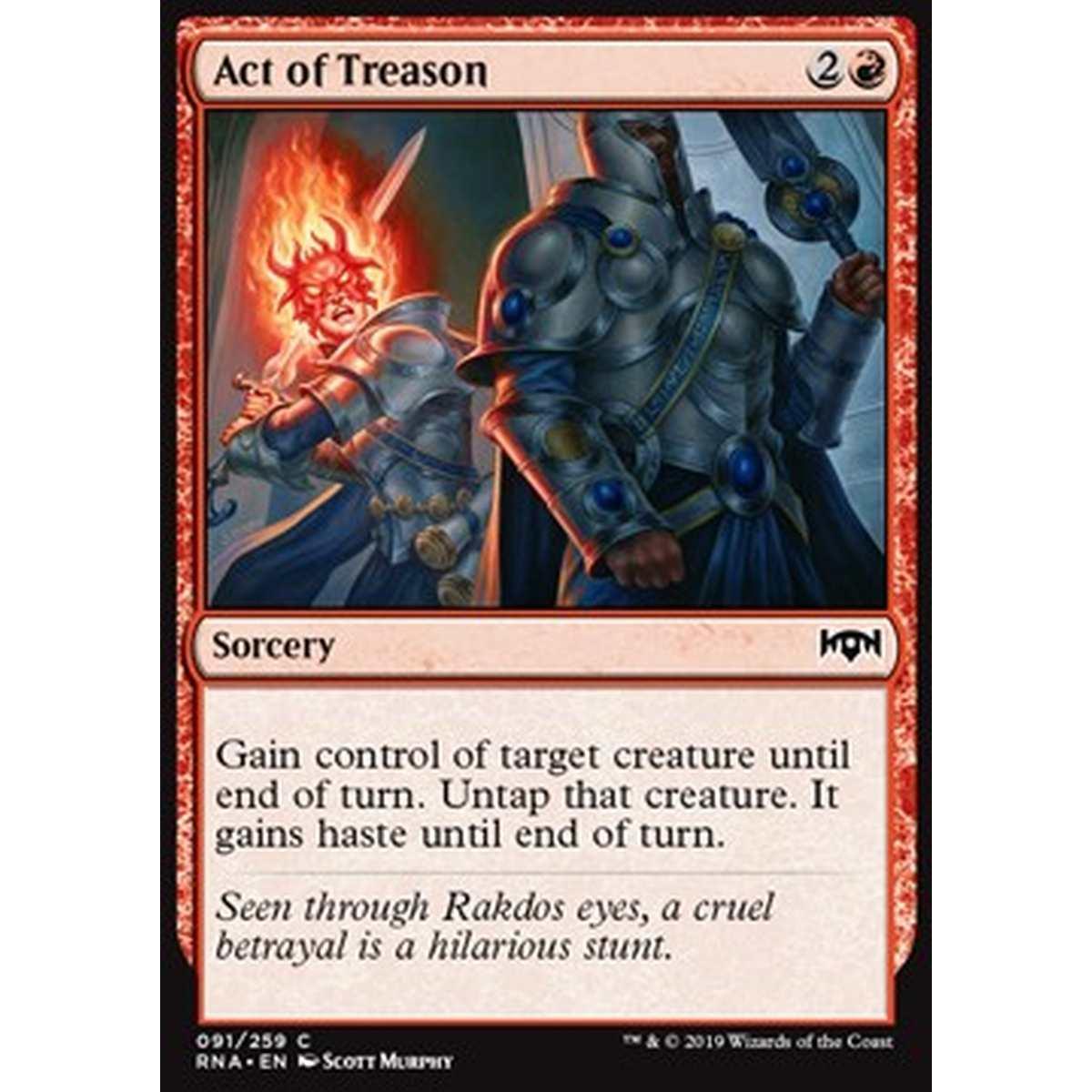 Act of Treason - Atto di Tradimento - [RNA] [NM] [Foil]