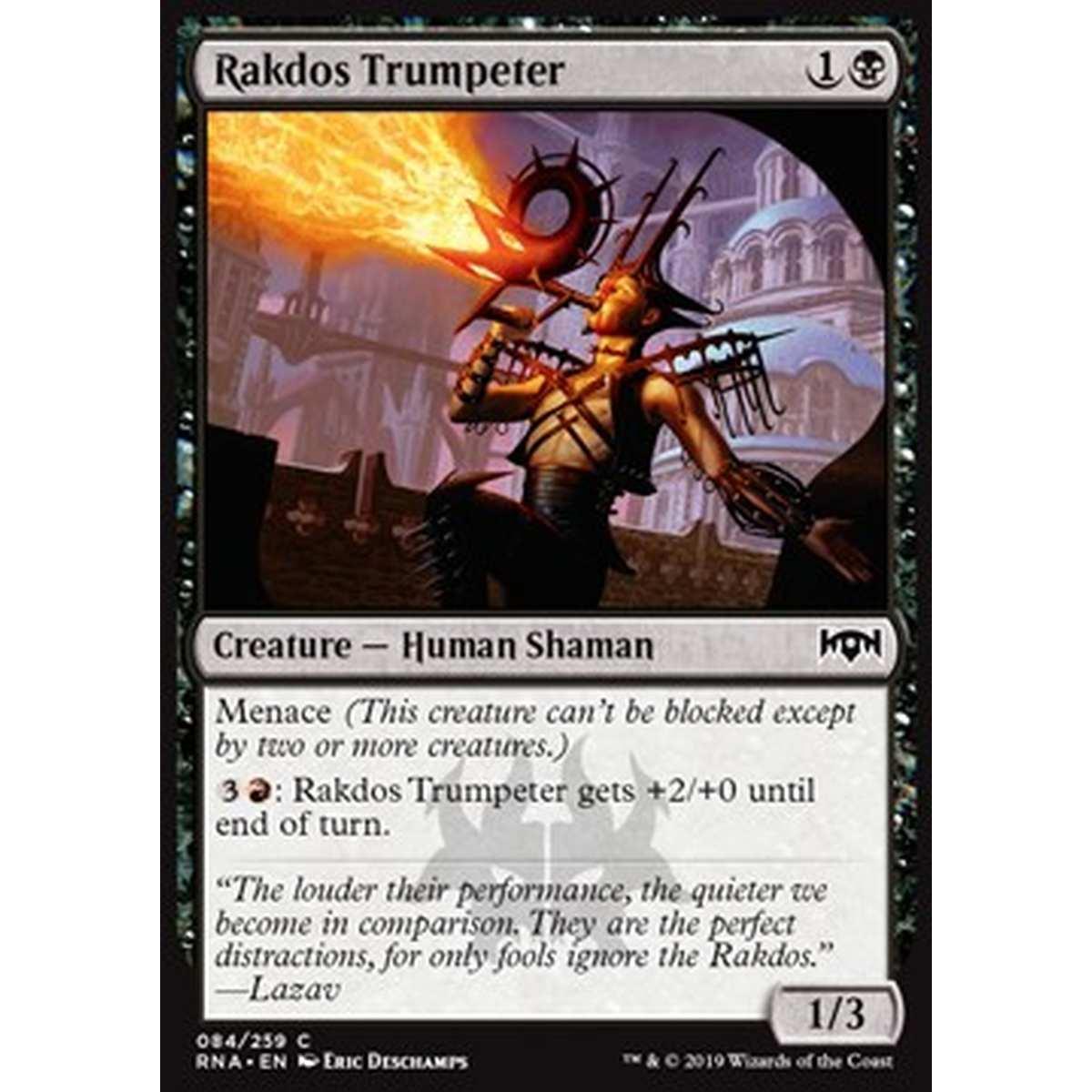 Rakdos Trumpeter - Trombettiere Rakdos - [RNA] [NM] [Foil]