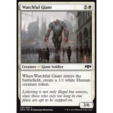 Watchful Giant - Gigante Vigile - [RNA] [NM] [Foil]