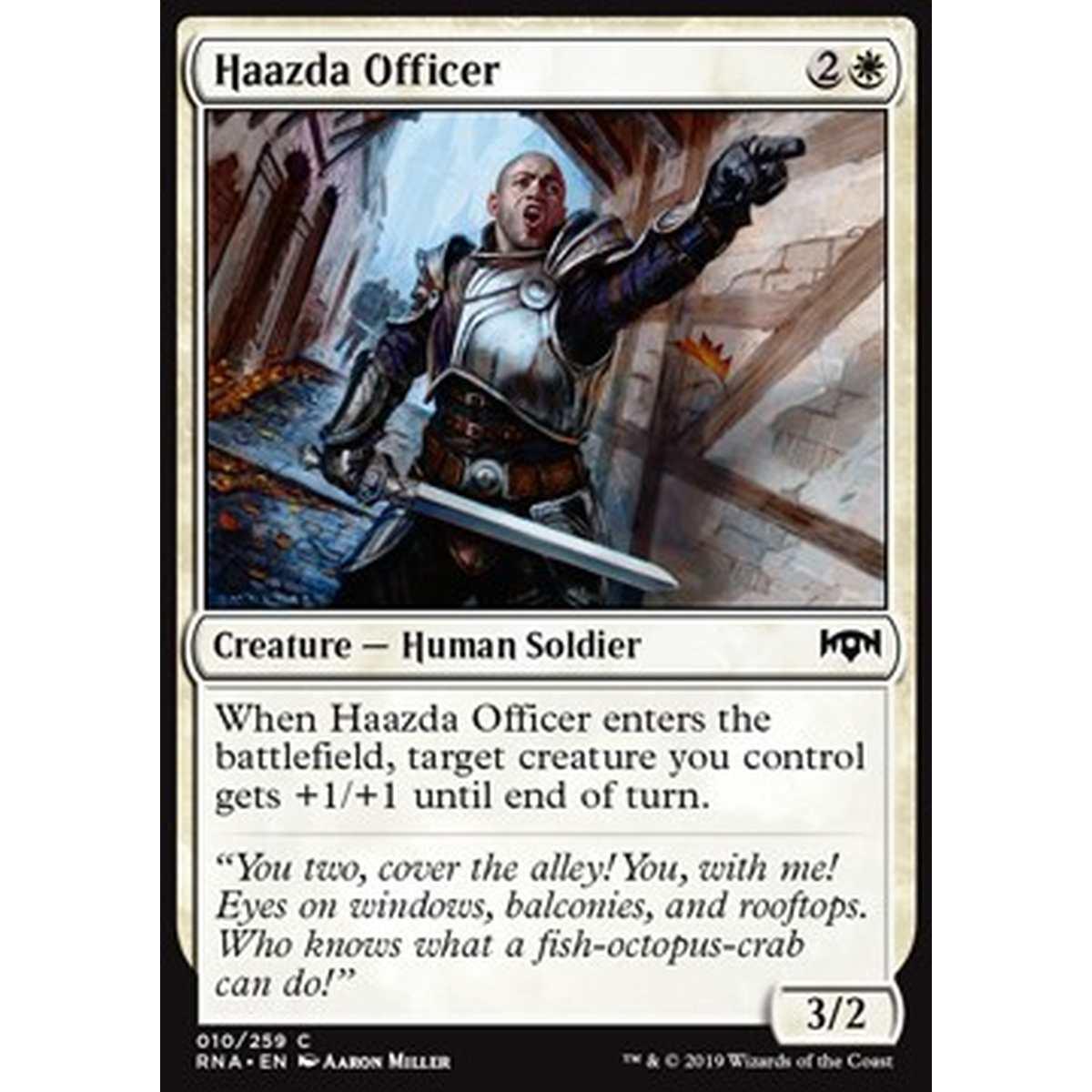 Haazda Officer - Ufficiale di Haazda - [RNA] [NM] [Foil]