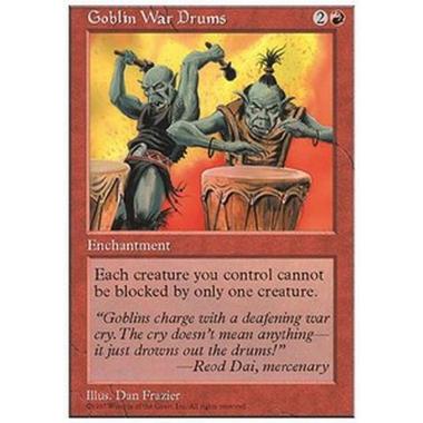 Goblin War Drums - Kriegstrommeln der Goblins - [5ED] [EX]