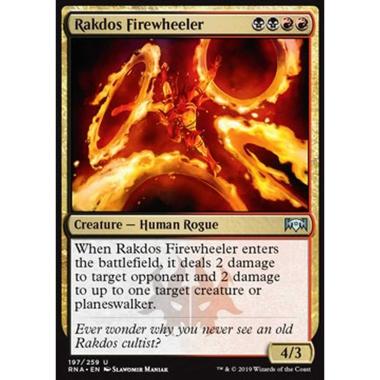 Rakdos Firewheeler - Mulinafiamme Rakdos - [RNA] [NM]