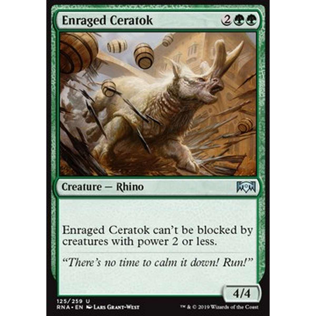 Enraged Ceratok - Ceratok Infuriato - [RNA] [NM]