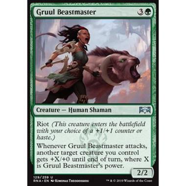 Gruul Beastmaster - Domatrice Gruul - [RNA] [NM]