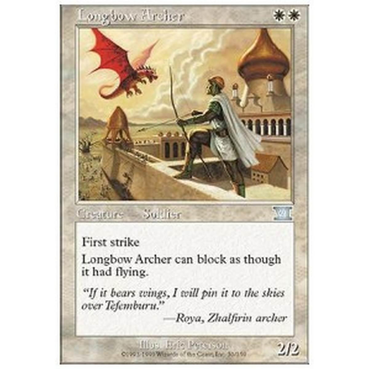 Longbow Archer - Arciere dall'Arco Lungo - [6ED] [GD]