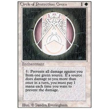 Circle of Protection: Green - Circle of Protection: Green - [3ED] [LP]