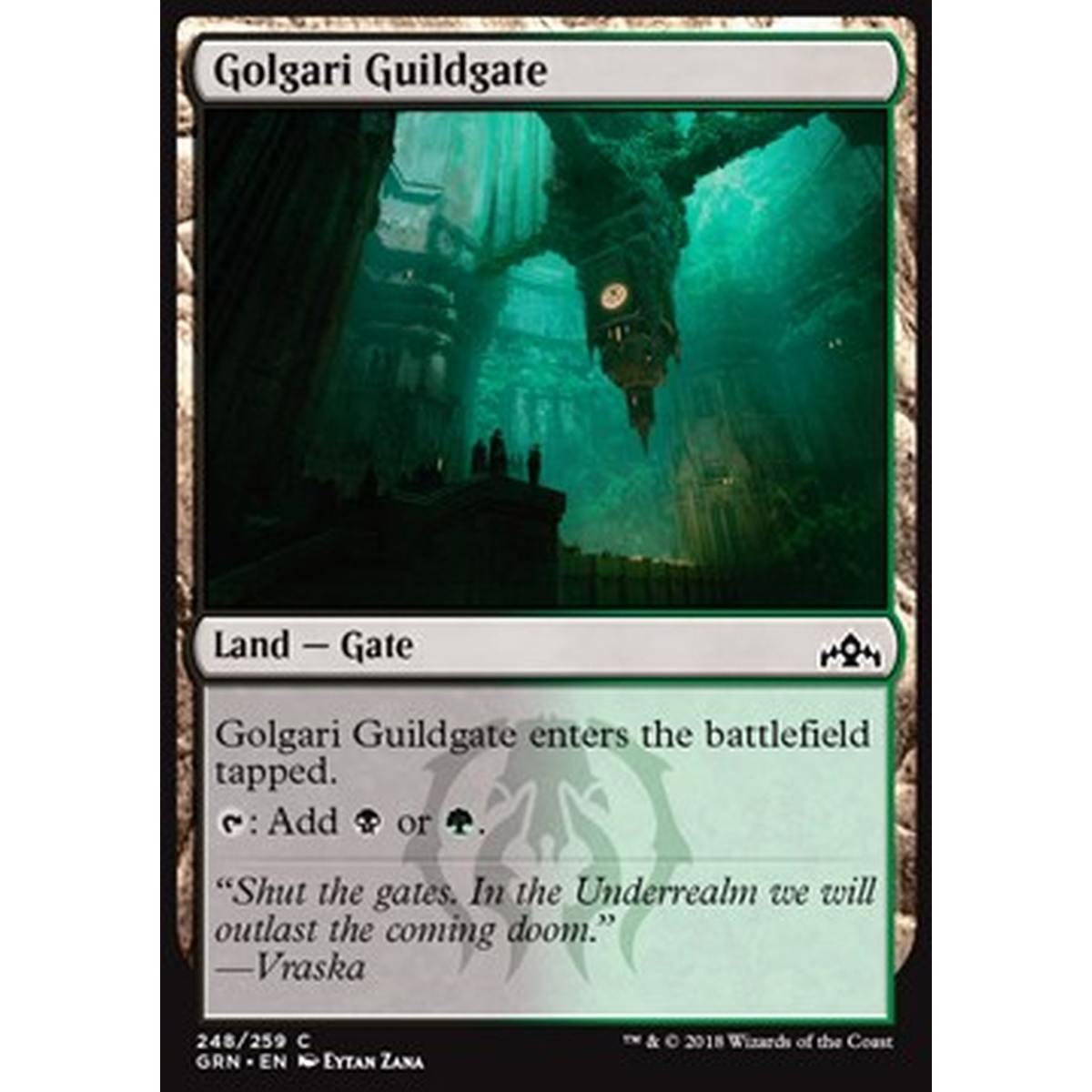 Golgari Guildgate (V.1) - Cancello della Gilda Golgari (V.1) - [GRN] [NM] [Foil]