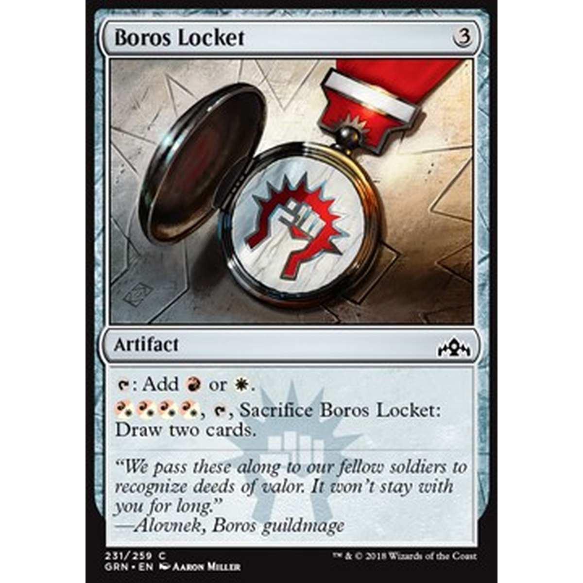 Boros Locket - Medaglione Boros - [GRN] [NM] [Foil]