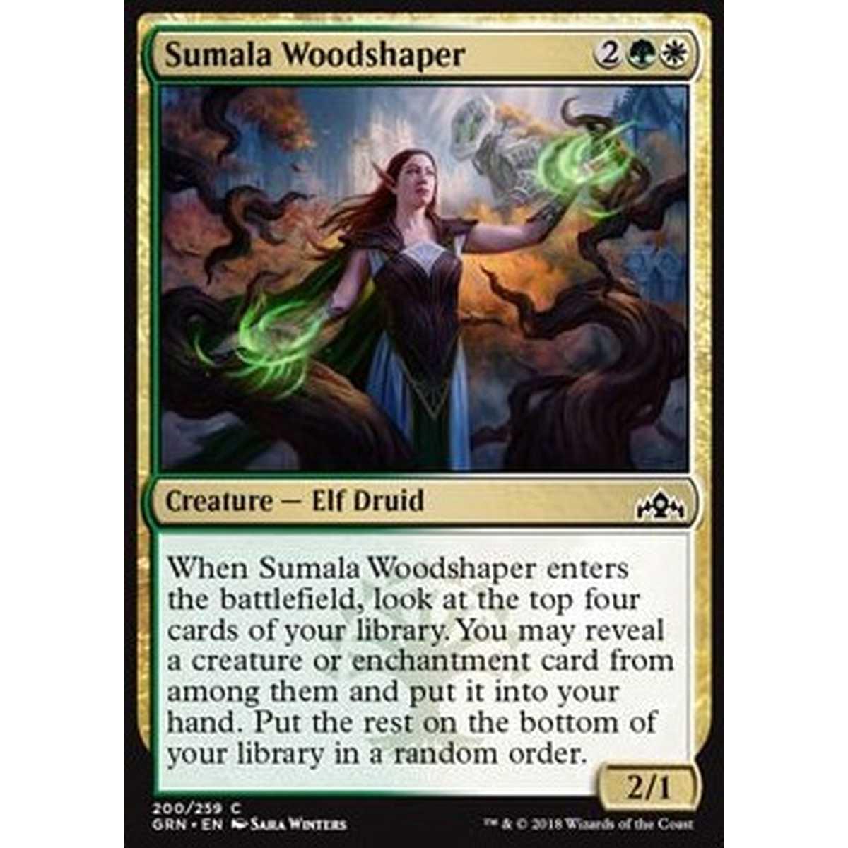 Sumala Woodshaper - Plasmalegno di Sumala - [GRN] [NM] [Foil]