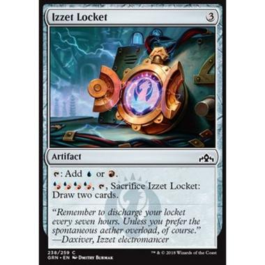 Izzet Locket - Medaglione Izzet - [GRN] [NM] [Foil]