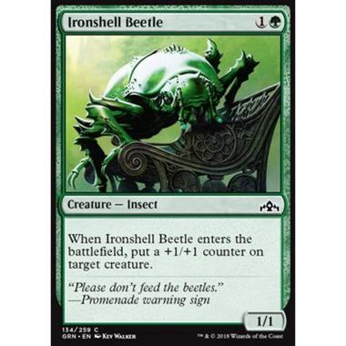Ironshell Beetle - Scarabeo Guscio di Ferro - [GRN] [NM] [Foil]