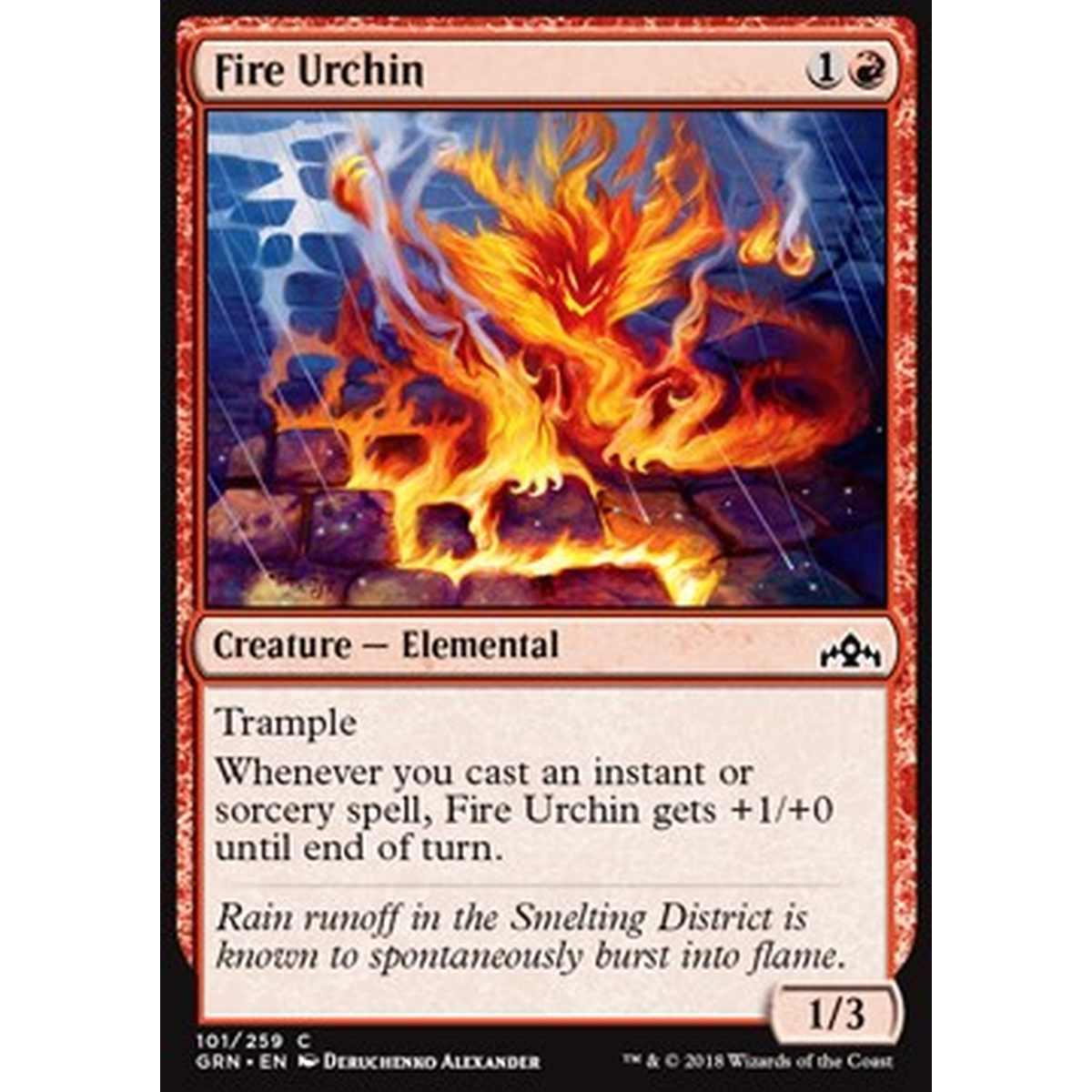 Fire Urchin - Teppista Fiammante - [GRN] [NM] [Foil]