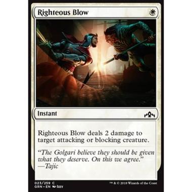 Righteous Blow - Colpo Virtuoso - [GRN] [NM] [Foil]