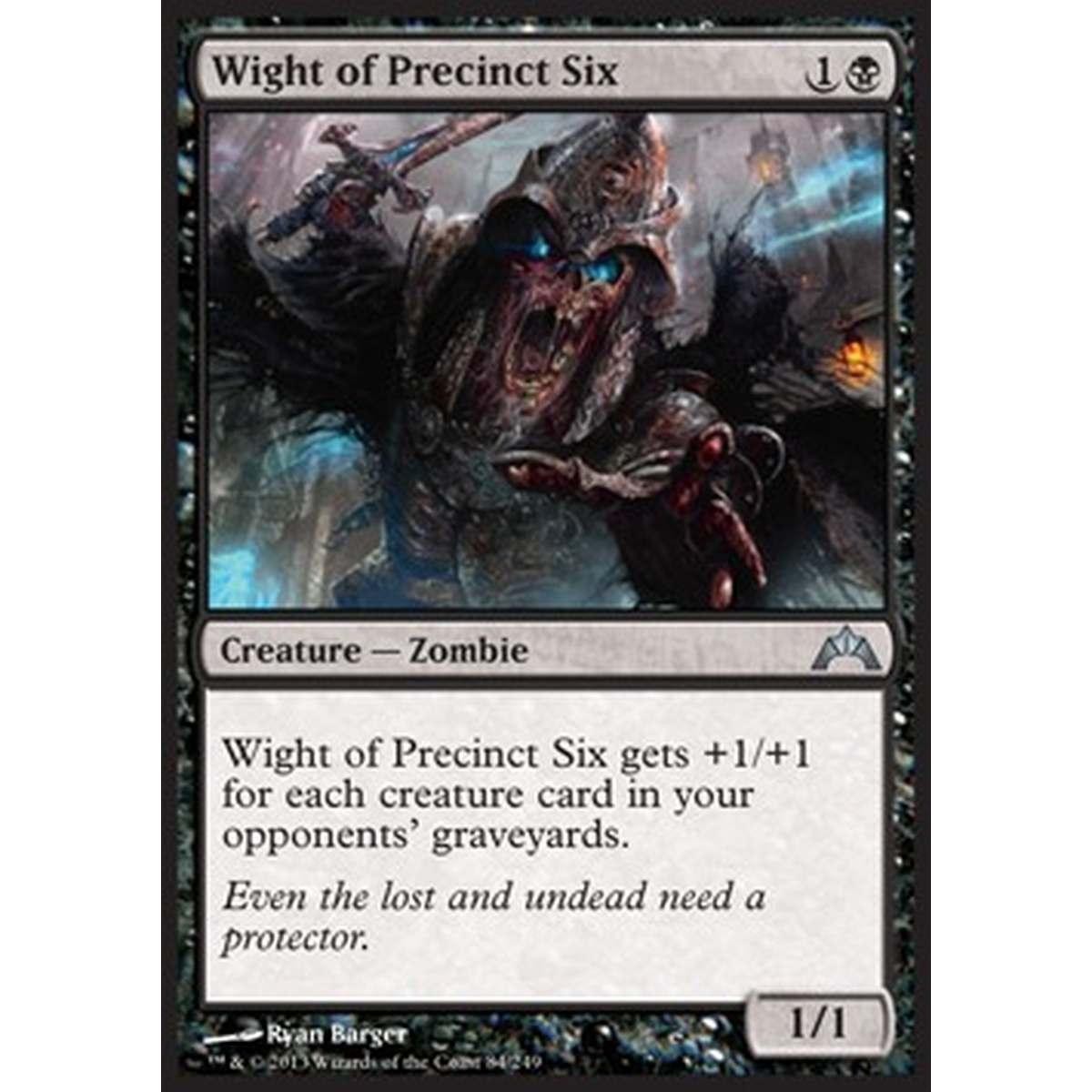 Wight of Precinct Six - Presenza del Sesto Distretto - [GTC] [NM]