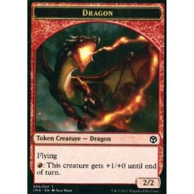 Dragon Token (Red 2/2) - Dragon Token (Red 2/2) - [IMA] [NM]