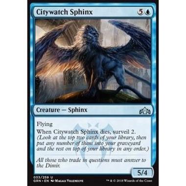 Citywatch Sphinx - Sfinge di Sorveglianza Urbana - [GRN] [NM]