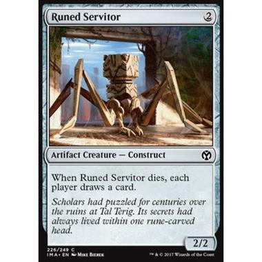 Runed Servitor - Runed Servitor - [IMA] [NM] [Foil]