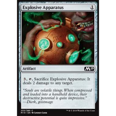 Explosive Apparatus - Apparato Esplosivo - [M19] [NM] [Foil]
