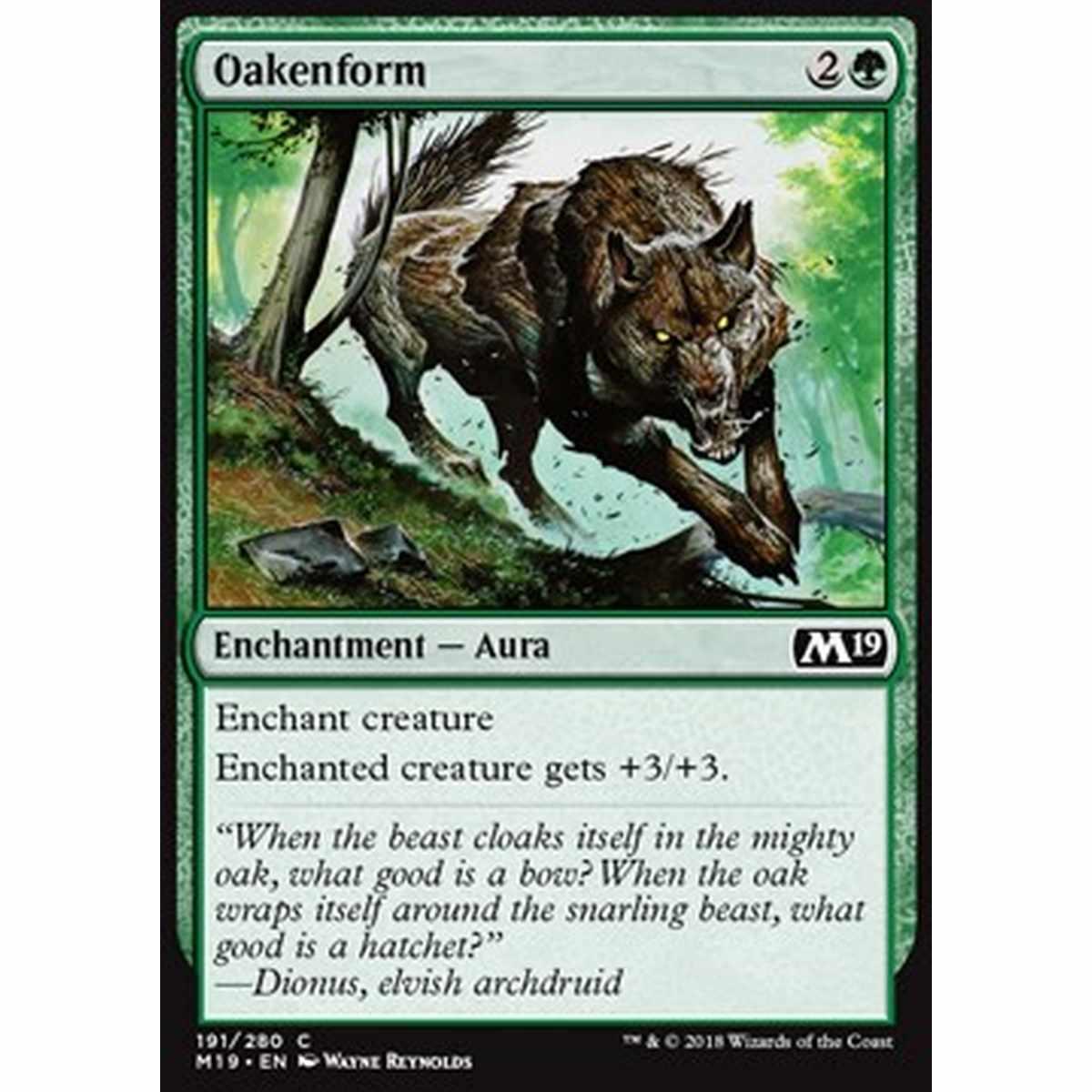Oakenform - Forma di Quercia - [M19] [NM] [Foil]