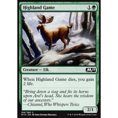 Highland Game - Preda dell'Altopiano - [M19] [NM] [Foil]