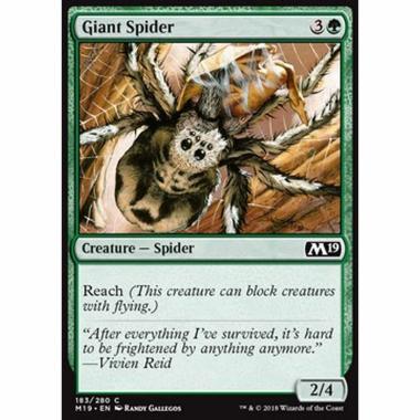 Giant Spider - Ragno Gigante - [M19] [NM] [Foil]