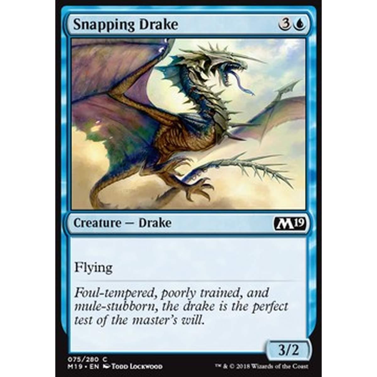 Snapping Drake - Draghetto Azzannatore - [M19] [NM] [Foil]