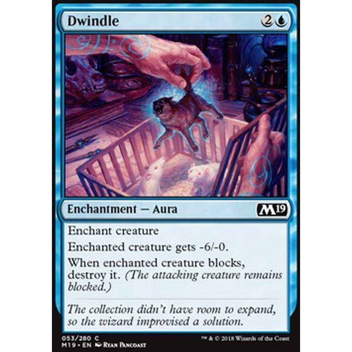 Dwindle - Diminuire - [M19] [NM] [Foil]