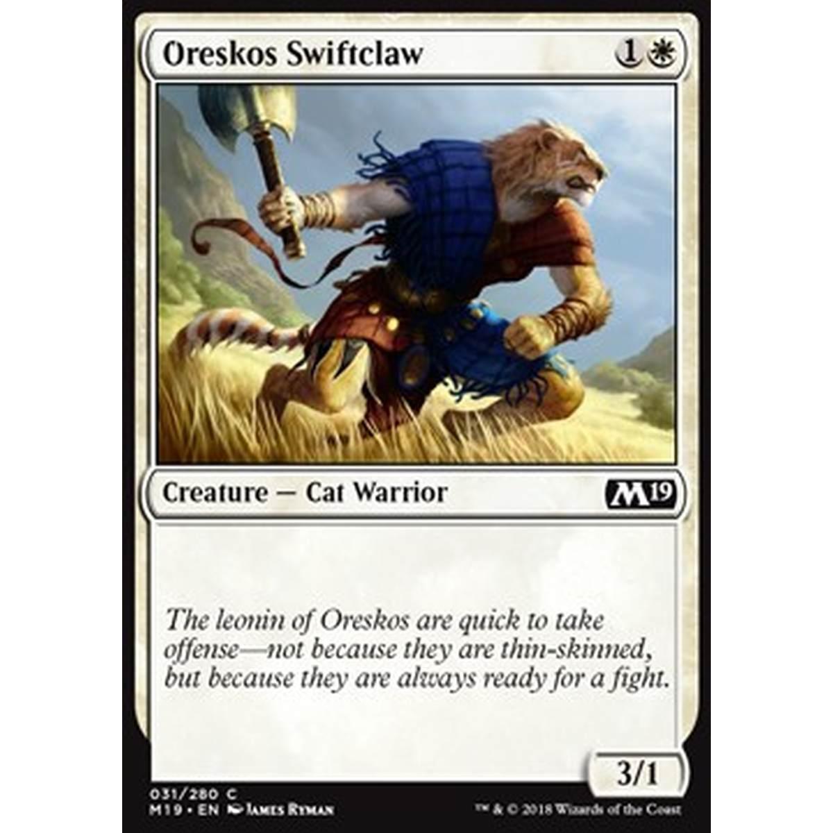Oreskos Swiftclaw - Artiglio Rapido di Oreskos - [M19] [NM] [Foil]