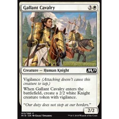 Gallant Cavalry - Cavalleria Intrepida - [M19] [NM] [Foil]