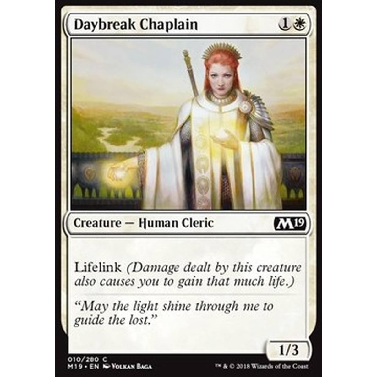 Daybreak Chaplain - Cappellana dell'Aurora - [M19] [NM] [Foil]