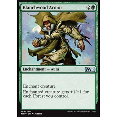 Blanchwood Armor - Armatura di Boscopallido - [M19] [NM]