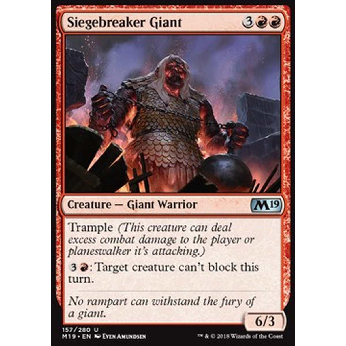 Siegebreaker Giant - Gigante Sfondatrice - [M19] [NM]