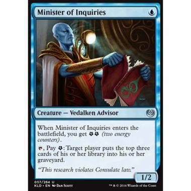 Minister of Inquiries - Ministro delle Inchieste - [KLD] [NM]