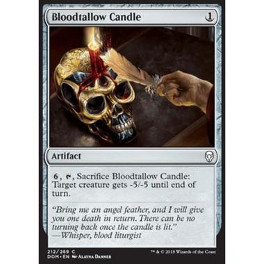 Bloodtallow Candle - Candela di Cera Sanguigna - [DOM] [NM] [Foil]