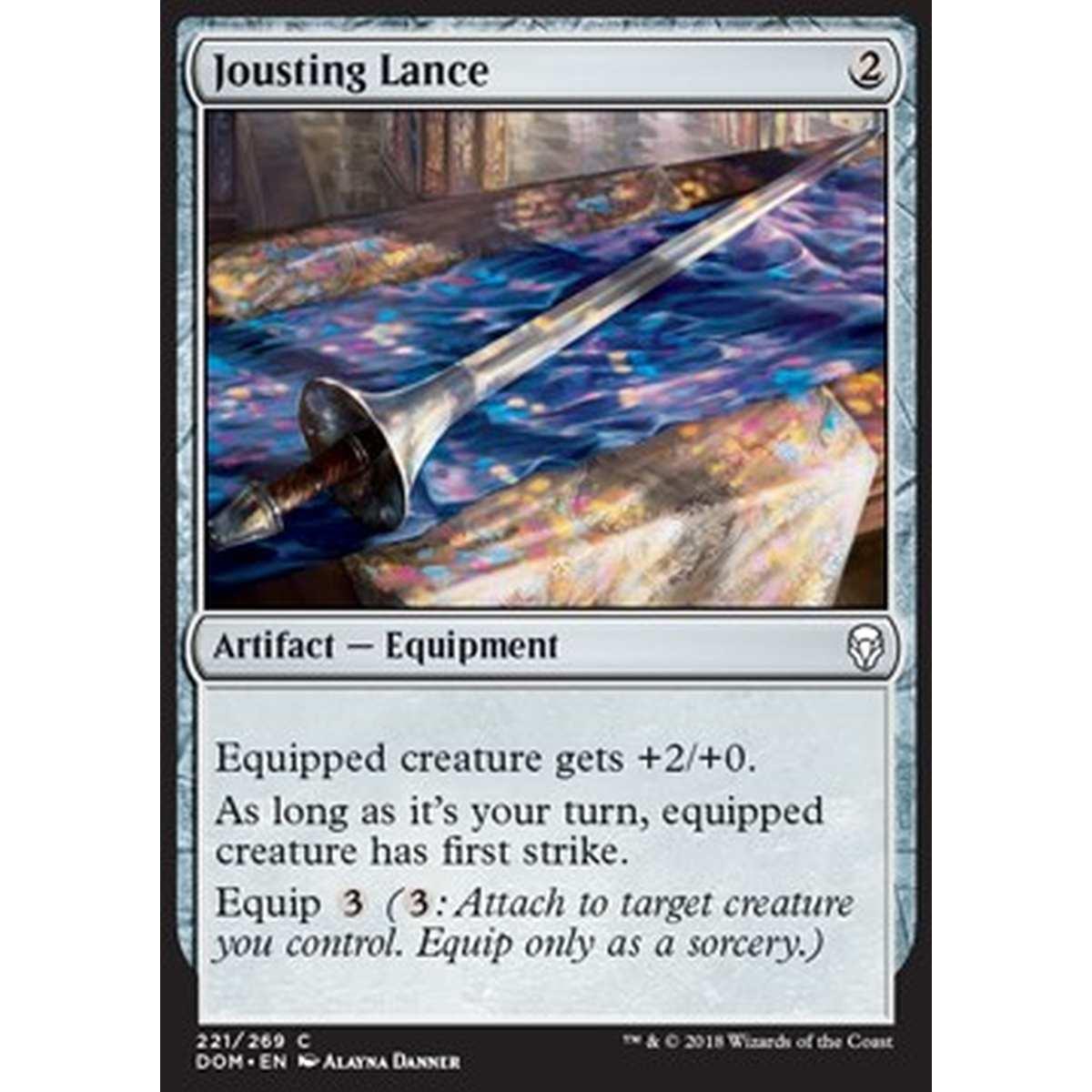 Jousting Lance - Lancia da Giostra - [DOM] [NM] [Foil]