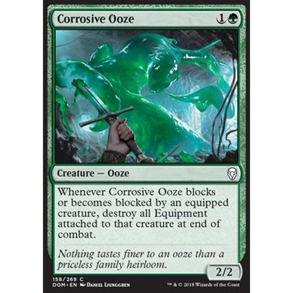 Corrosive Ooze - Melma Corrosiva - [DOM] [NM] [Foil]