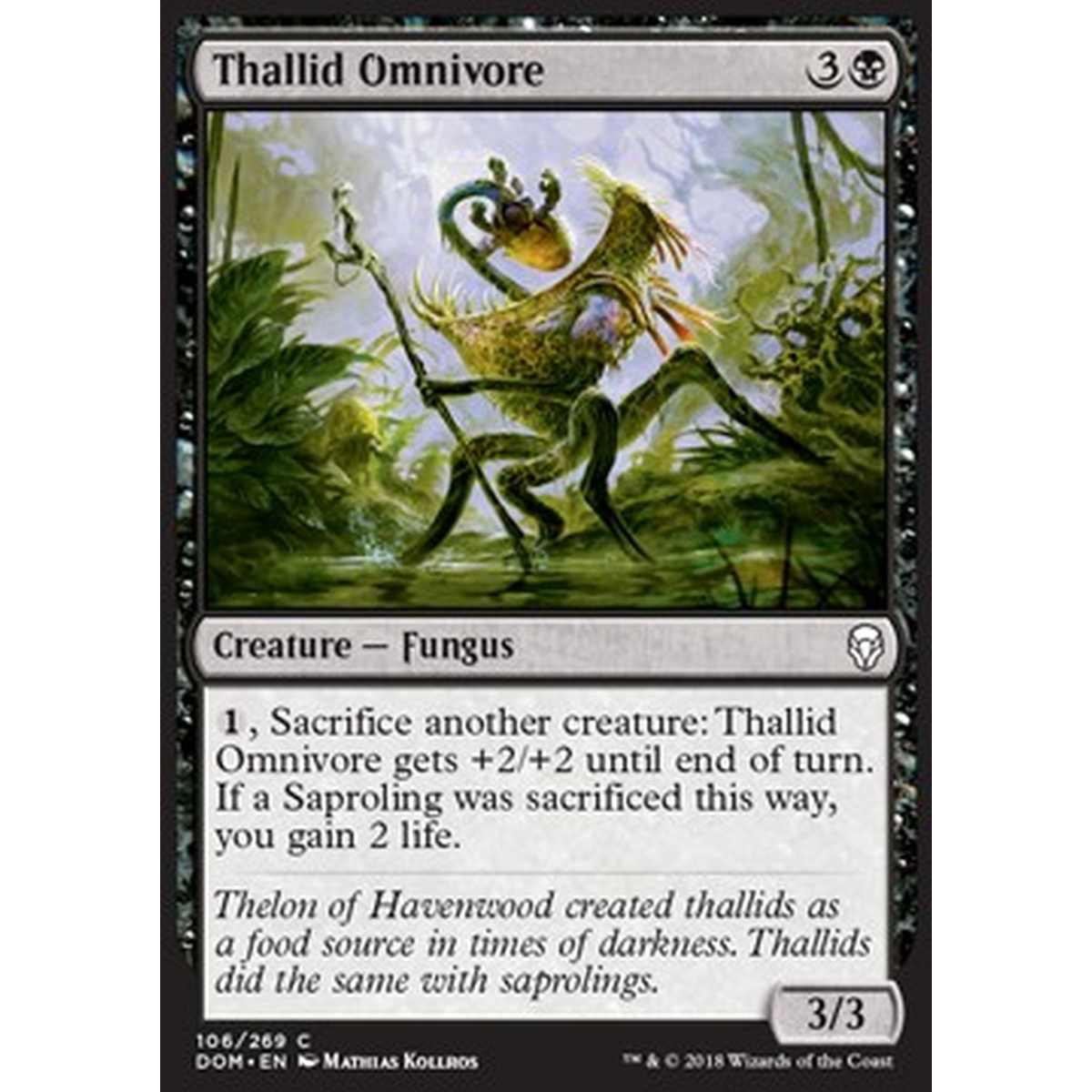 Thallid Omnivore - Thallid Onnivoro - [DOM] [NM] [Foil]