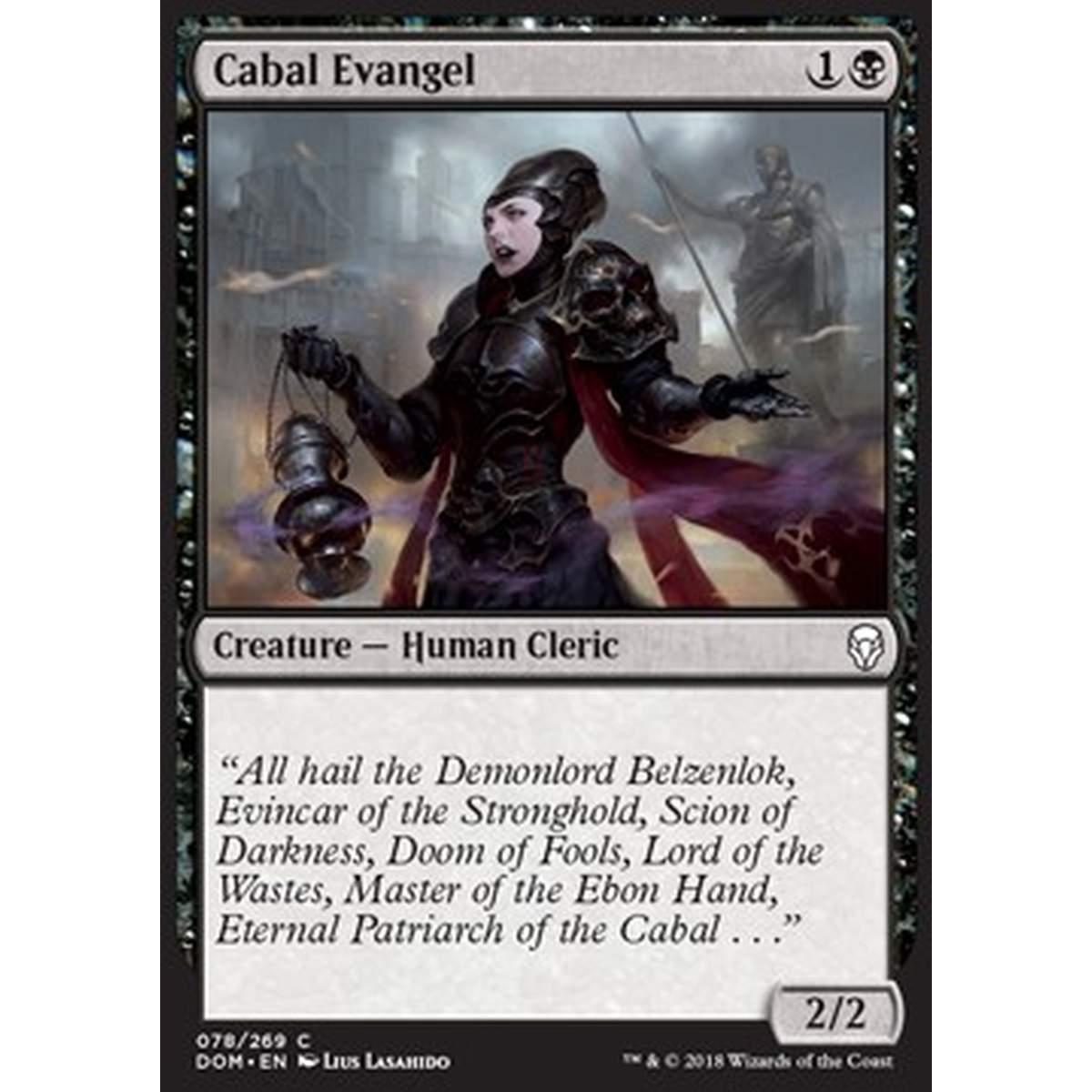 Cabal Evangel - Evangelista della Cabala - [DOM] [NM] [Foil]