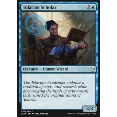 Tolarian Scholar - Studioso di Tolaria - [DOM] [NM] [Foil]