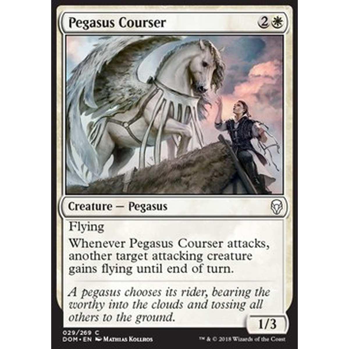 Pegasus Courser - Pegaso Corsiere - [DOM] [NM] [Foil]