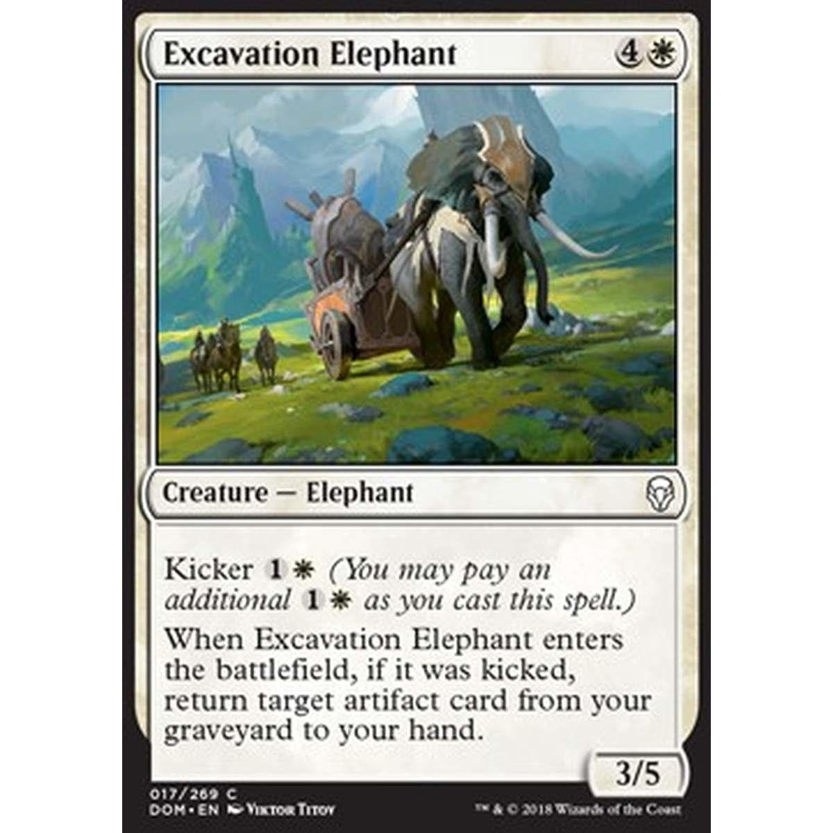 Excavation Elephant - Elefante da Escavazione - [DOM] [NM] [Foil]