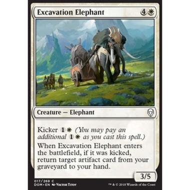 Excavation Elephant - Elefante da Escavazione - [DOM] [NM] [Foil]