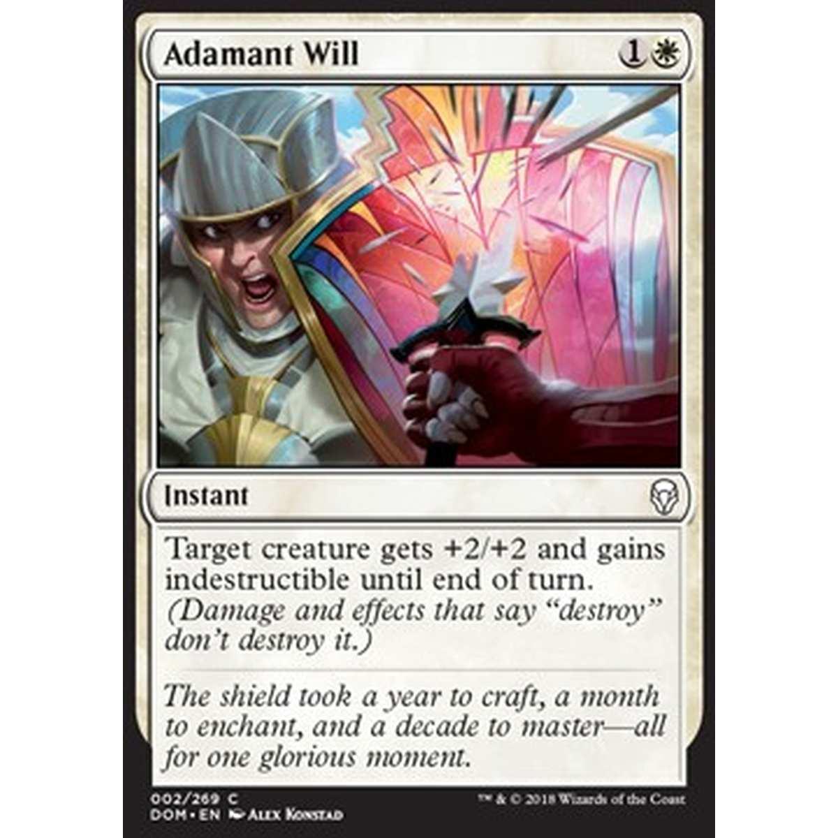 Adamant Will - VolontÃ Adamantina - [DOM] [NM] [Foil]
