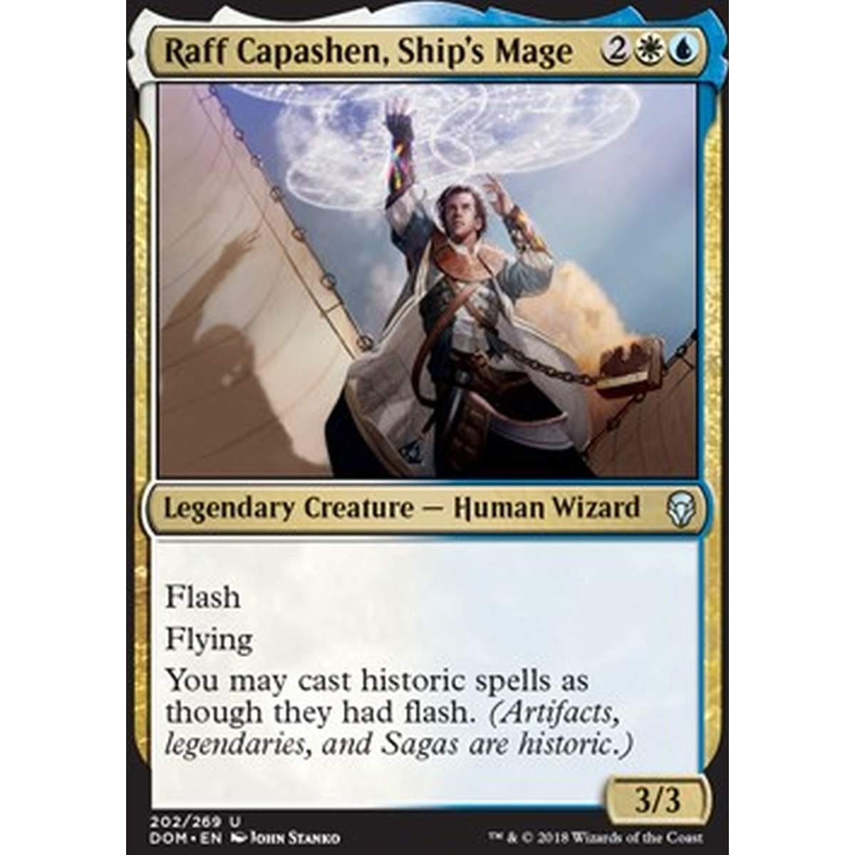 Raff Capashen, Ship's Mage - Raff Capashen, Mago di Bordo - [DOM] [NM]