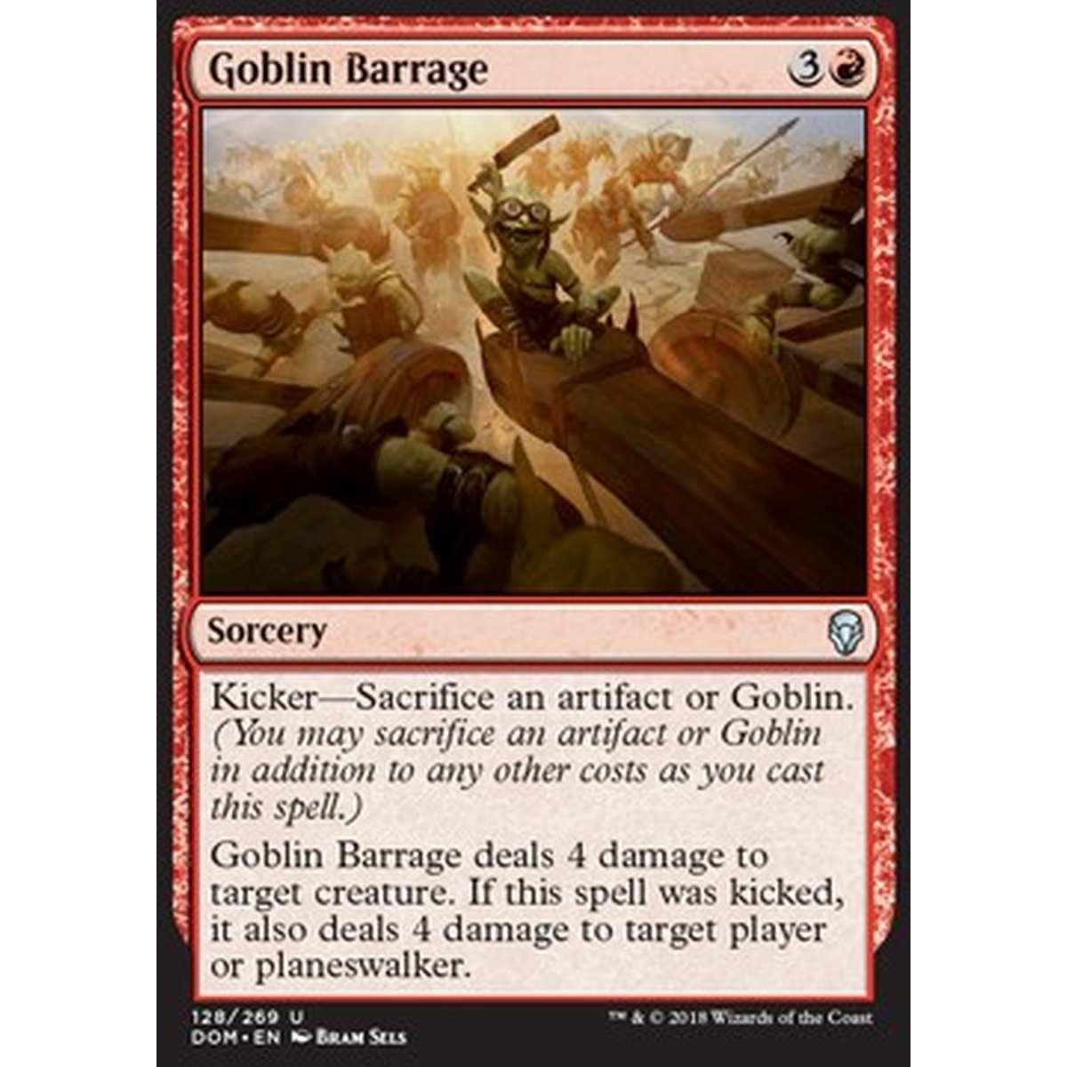 Goblin Barrage - Sbarramento di Goblin - [DOM] [NM]